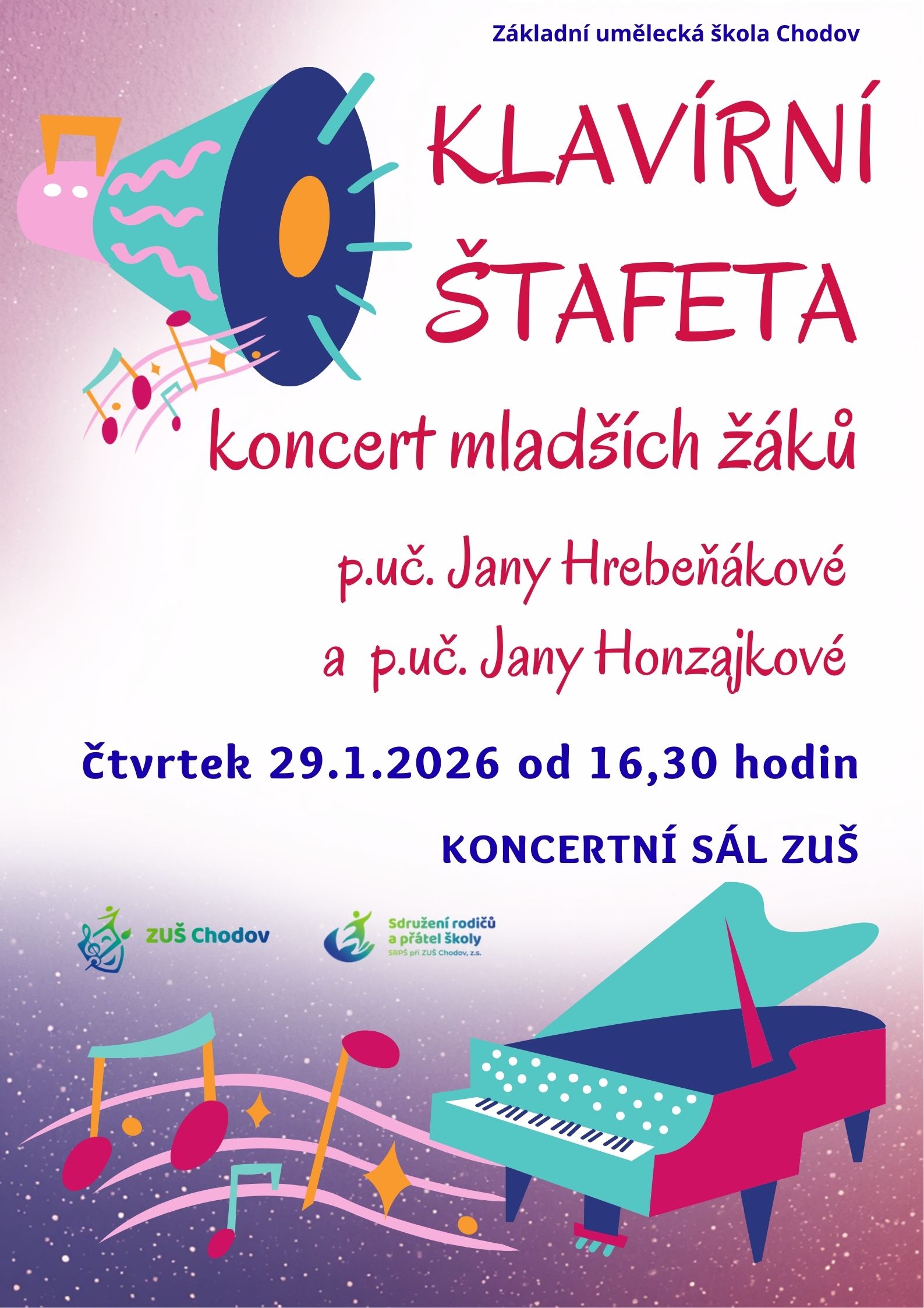 Klav&iacute;rn&iacute; &scaron;tafeta - koncert mlad&scaron;&iacute;ch ž&aacute;ků